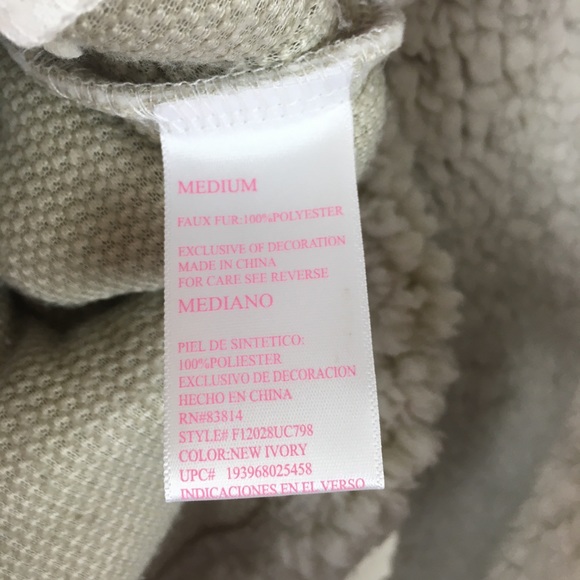 •LAST ONE• Cozy Sherpa | Ivory Pullover Sweater - Picture 6 of 8